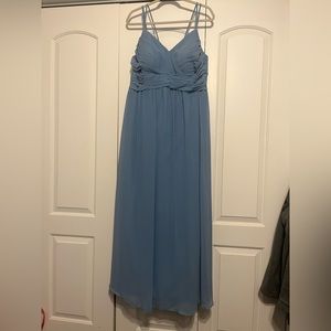 Dusty Blue Bridesmaid Dress